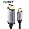 HDMI კაბელი Ugreen MM142 (50570) USB C HDMI Cable Type C to HDMI 1.5M Thunderbolt 3 for MacBook Samsung Galaxy S9 / S8 Huawei Mate 10 Pro P20 USB-C HDMI Adapter Type C to HDMI Cable 1.5M-image | Hk.ge