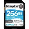 მეხსიერების ბარათი Kingston 256GB SDXC C10 UHS-I U3 R170/W90MB/s Canvas Go Plus SDG3/256GB-image | Hk.ge