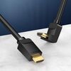 Vention AAQBG HDMI Right Angle Cable 270 Degree 1.5M Black-image | Hk.ge