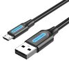USB კაბელი Vention COLBG USB2.0 A Male to Micro B Male Cable 1.5M Black COLBG-image | Hk.ge