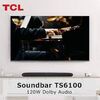 დინამიკი: Sound Bar/ TCL SOUNDBAR TS6100 2.0ch Dolby Audio 6 Series 120W Wireless music streaming via BT(v.4.2); HDMI-ARC, Optical, AUX (3.5 mm), USB-image | Hk.ge