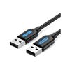 USB კაბელი Vention COJBG USB 2.0 A Male to A Male Cable 1.5M Black PVC Type COJBG-image | Hk.ge
