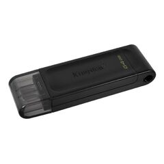 ფლეშ მეხსიერება Kingston 64GB USB-C 3.2 Gen 1 DT70 DT70/64GB-image | Hk.ge