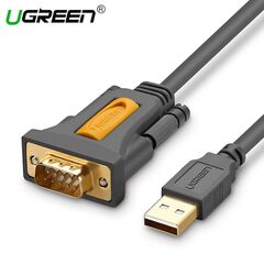 ადაპტერი UGREEN CR104 (20222) USB to DB9 RS232 Adapter Cable 2m-image | Hk.ge