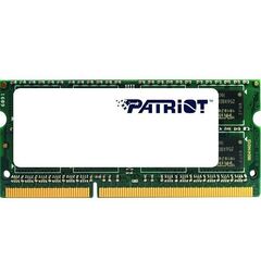 ოპერატიული მეხსიერება: Patriot DDR3 8GB 1600MHz SODIMM 1.35V - PSD38G1600L2S 99383-image | Hk.ge