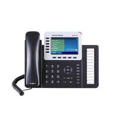 Grandstream GXP2160 6-line Enterprise HD IP Phone 480x272 TFT color LCD 24+6 speed keys dual GigE with 802.3af PoE Bluetooth USB (with PS)-image | Hk.ge