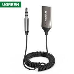 აუდიო ადაპტერი UGREEN CM309 (70601) USB to Aux Car Bluetooth 5.0 Receiver Audio Adapter Black-image | Hk.ge