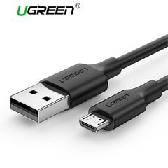 USB კაბელი UGREEN US289 (60136) 2.0 A to Micro USB Cable Nickel Plating 1m (Black) 60136-image | Hk.ge