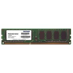ოპერატიული მეხსიერება: Patriot SL DDR3 8GB 1600MHZ - PSD38G16002 99156-image | Hk.ge