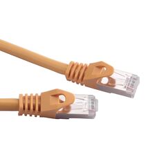 პაჩკორდი Vention VPC6SSTP-Y050 CAT6a SSTP Patch Cord Cable 0.5M Yellow VPC6SSTP-Y050-image | Hk.ge