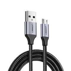 USB კაბელი UGREEN US290 (60148) USB 2.0 to Micro USB Cable, 2m, Black-image | Hk.ge