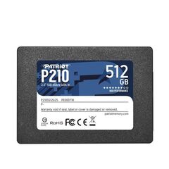 მყარი დისკი: Patriot P210 SSD 512GB SATA3 2.5 - P210S512G25 102305-image | Hk.ge