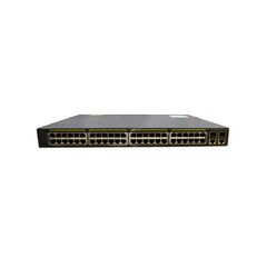 სვიჩი: Cisco WS-C2960+48PST-L - 48xFast Ethernet PoE + 2xGigabit + 2xSFP პორტი, LAN Base, 370W-image | Hk.ge