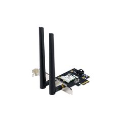 WI-FI ადაპტერი Network Active/ PCI Lan Adapter/ ASUS PCE-AXE5400 2402Mbps PCI Express WiFi Adapter-image | Hk.ge