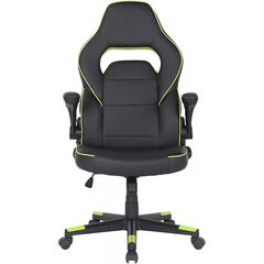 2E GAMING Chair HEBI Black/Green-image | Hk.ge