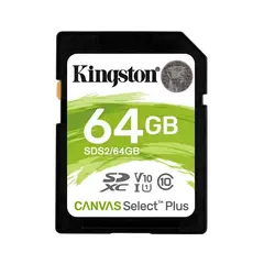 Kingston SD 64GB C10 UHS-I R100MB/s-image | Hk.ge