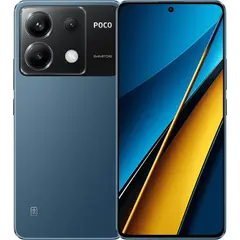 მობილური Mobile and Smartphones/ Xiaomi/ Xiaomi POCO X6 (Global version) 8GB/256GB Dual sim 5G Blue-image | Hk.ge