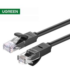 ქსელის კაბელი UGREEN NW102 (20158) Cat 6 Patch Cord UTP Lan Cable 0.5m (Black)-image | Hk.ge