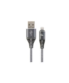 კაბელი Gembird Cable For USB to Lightning Type 1m - CC-USB2B-AMLM-1M-BW2 102617-image | Hk.ge