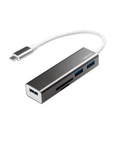 ადაპტერი: Logilink UA0305 USB 3.2 Gen 1x1 USB-C 3-port hub, with card reader 103105-image | Hk.ge