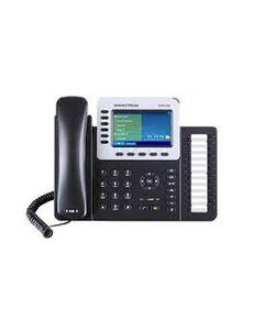 Grandstream GXP2160 6-line Enterprise HD IP Phone 480x272 TFT color LCD 24+6 speed keys dual GigE with 802.3af PoE Bluetooth USB (with PS)-image | Hk.ge