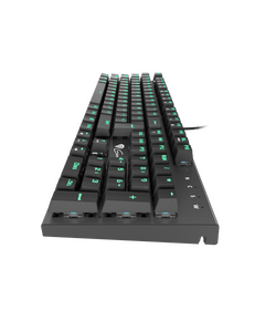 ​კლავიატურა Keyboard/ Genesis Gaming Mecanichal Keyboard Thor 300 TKL Green RGB RULayout with RGB Blacklight Windows XP, Vista, 7, 8, 10, USB 107462-image | Hk.ge