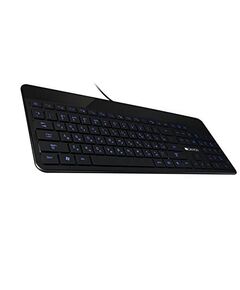 კლავიატურა Keyboard/ Canyon Keyboard CNS-HKB5 Wired USB Slim With Multimedia Functions Led Blacklight RU Layout 107586-image | Hk.ge