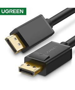 ვიდეო კაბელი UGREEN DP102 10212 Male to Male Cable 3m (Black)-image | Hk.ge