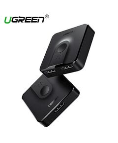 HDMI სვიჩი UGREEN CM217 (50966) 2 In 1 Out HDMI 1.4 Switcher 4Kx2K@30Hz 50966-image | Hk.ge