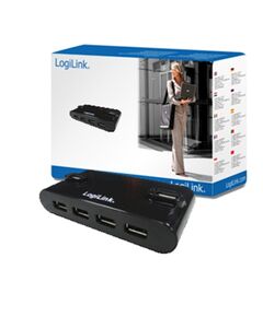 USB ჰაბი: Logilink UA0085 Hub 4-Port USB2.0 87764-image | Hk.ge