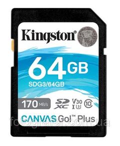 მეხსიერების ბარათი: Kingston SDG3/64GB micro SDXC C10 64GB-image | Hk.ge