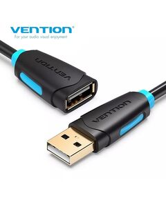 ადაპტერი Vention CBCBI USB2.0 Extension Cable 3M Black CBCBI-image | Hk.ge