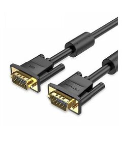 Vention DAEBG VGA(3+6) Male to Male Cable with ferrite cores 1.5M Black-image | Hk.ge