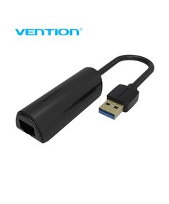 Vention CEGBB USB2.0 to 100Mbps Ethernet Adapter 0.15M Black-image | Hk.ge