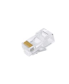 Vention IDBR0-100 Cat.5E UTP RJ45 Modular Plug Transparent 100 Pack-image | Hk.ge