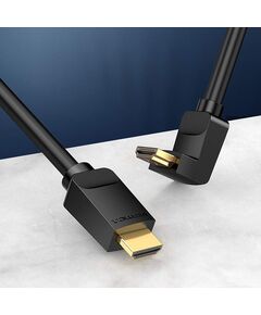 Vention AAQBG HDMI Right Angle Cable 270 Degree 1.5M Black-image | Hk.ge