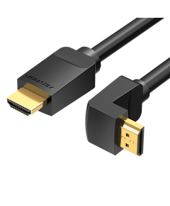Vention AARBF HDMI Right Angle Cable 90 Degree 1M Black-image | Hk.ge