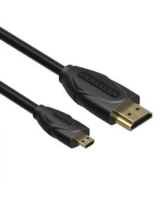 HDMI/Dport კაბელი Vention VAA-D03-B150 Micro HDMI Cable 1.5M Black VAA-D03-B150-image | Hk.ge