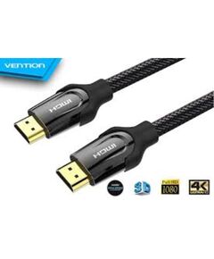 HDMI/Dport კაბელი Vention VAA-B05-B200 Nylon Braided HDMI Cable 2M Black Metal Type VAA-B05-B200-image | Hk.ge