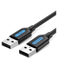 ადაპტერი Vention CBHBF USB 3.0 A Male to A Female Extension Cable 1M black PVC Type CBHBF-image | Hk.ge