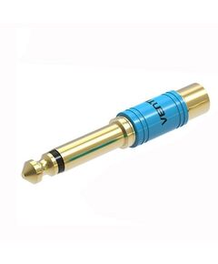 აუდიო კაბელი Vention VAB-S01-L 6.5mm Male to 3.5mm Female Audio Adapter Blue VAB-S01-L-image | Hk.ge