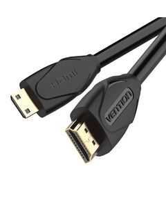 HDMI/Dport კაბელი Vention VAA-D02-B200 Mini HDMI Cable 2M Black VAA-D02-B200-image | Hk.ge