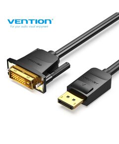 HDMI/Dport კაბელი Vention HAFBG DP to DVI Cable 1.5M Black HAFBG-image | Hk.ge