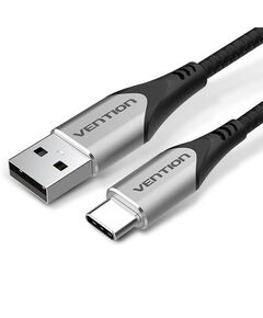 კაბელი Vention CODHF USB-C to USB 2.0-A Cable 1M Gray Aluminum Alloy Type CODHF-image | Hk.ge