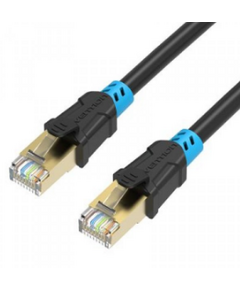 პაჩკორდი Vention VAP-A06-B3500 CAT6a SSTP Patch Cord Cable 35M Black VAP-A06-B3500-image | Hk.ge