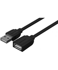 ადაპტერი Vention VAS-A44-B050 USB2.0 Extension Cable 0.5M Black VAS-A44-B050-image | Hk.ge