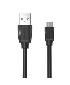 ადაპტერი Vention VAS-A40-B025 USB2.0 A Male to Micro B Male Cable 0.25M Black VAS-A40-B025-image | Hk.ge