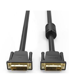 VGA/DVI კაბელი Vention EAABG DVI(24+1) Male to Male Cable 1.5M Black EAABG-image | Hk.ge