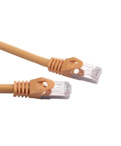 პაჩკორდი Vention VPC6SSTP-Y050 CAT6a SSTP Patch Cord Cable 0.5M Yellow VPC6SSTP-Y050-image | Hk.ge