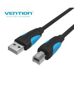 USB კაბელი VENTION VAS-A16-B500 USB2.0 A Male to B Male Print Cable 5M Black VAS-A16-B500-image | Hk.ge